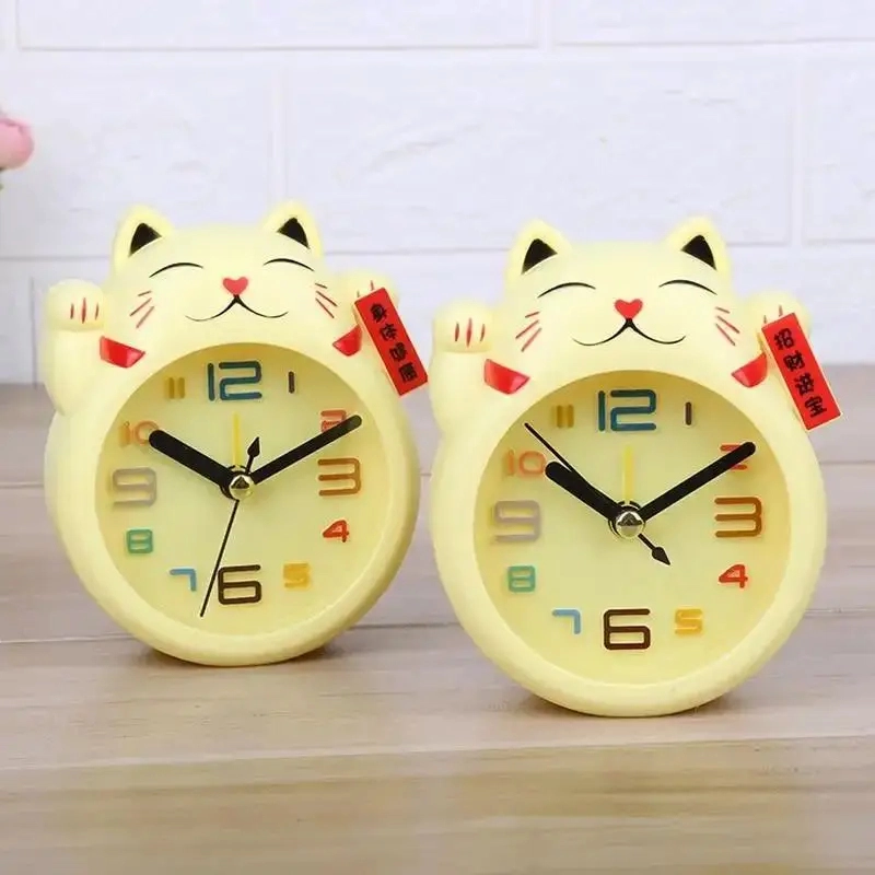 Petit Réveil Chat pour Chambre Enfant – Image 2