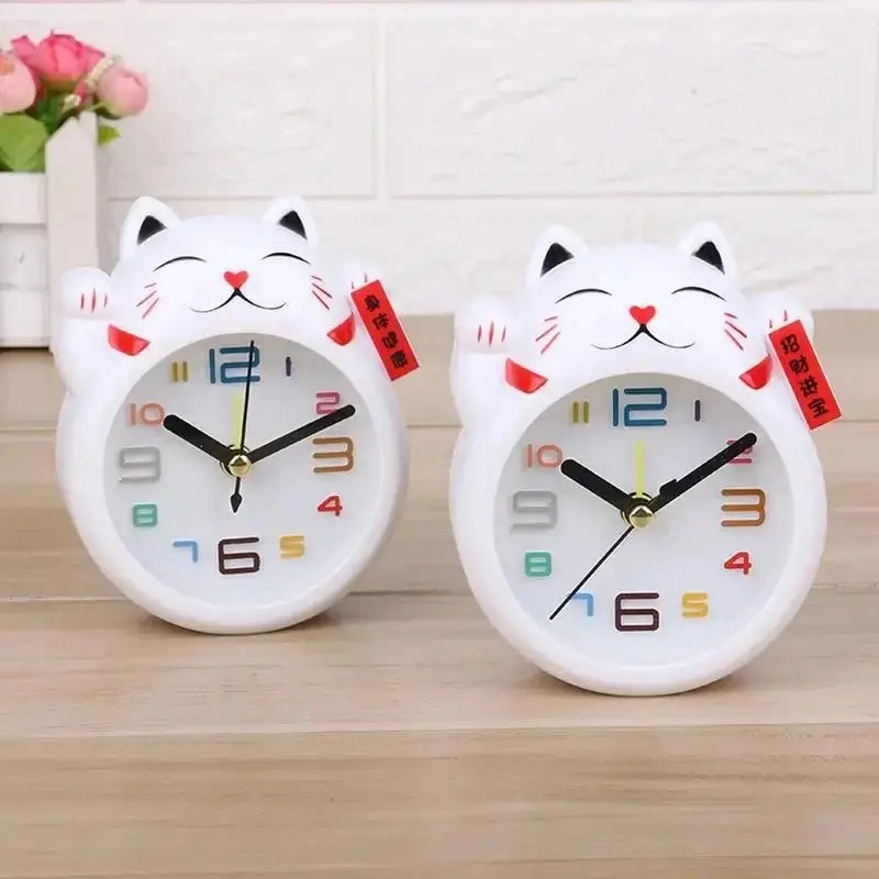 Petit Réveil Chat pour Chambre Enfant – Image 3