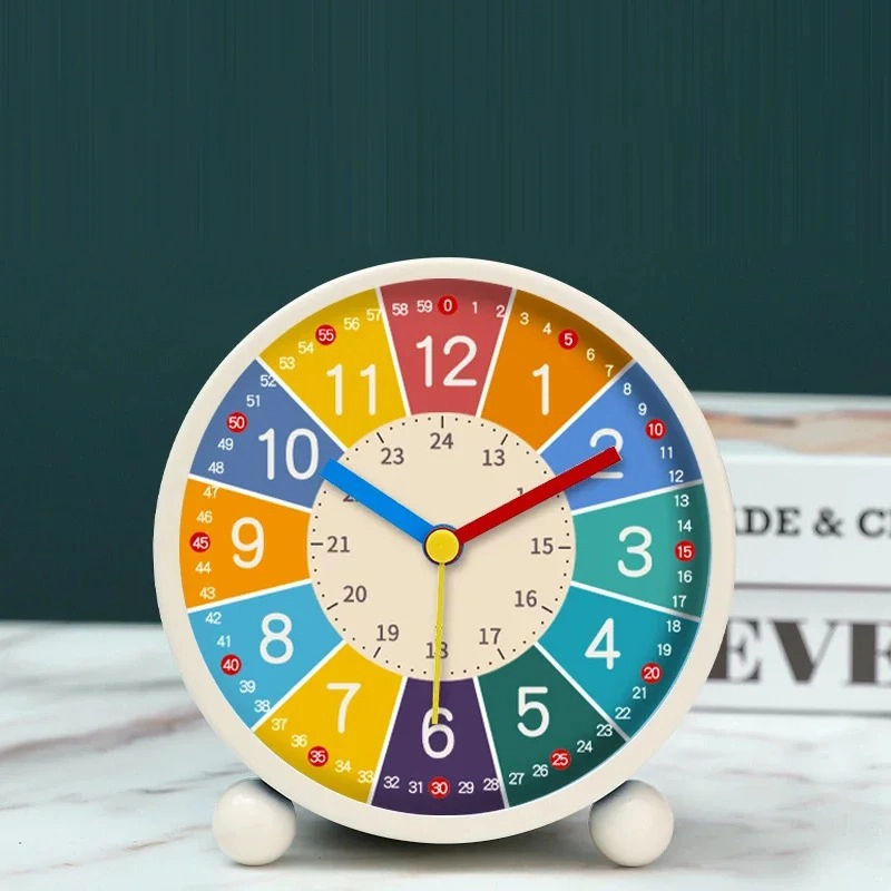 Réveil de bureau pour enfants, horloge silencieux – Image 4