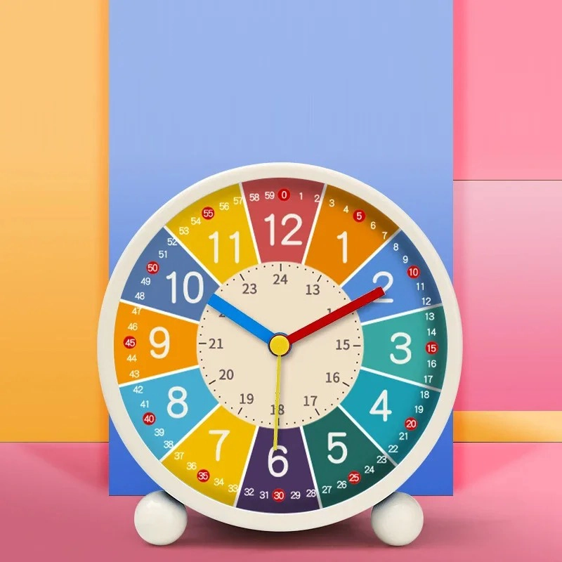 Réveil de bureau pour enfants, horloge silencieux – Image 5