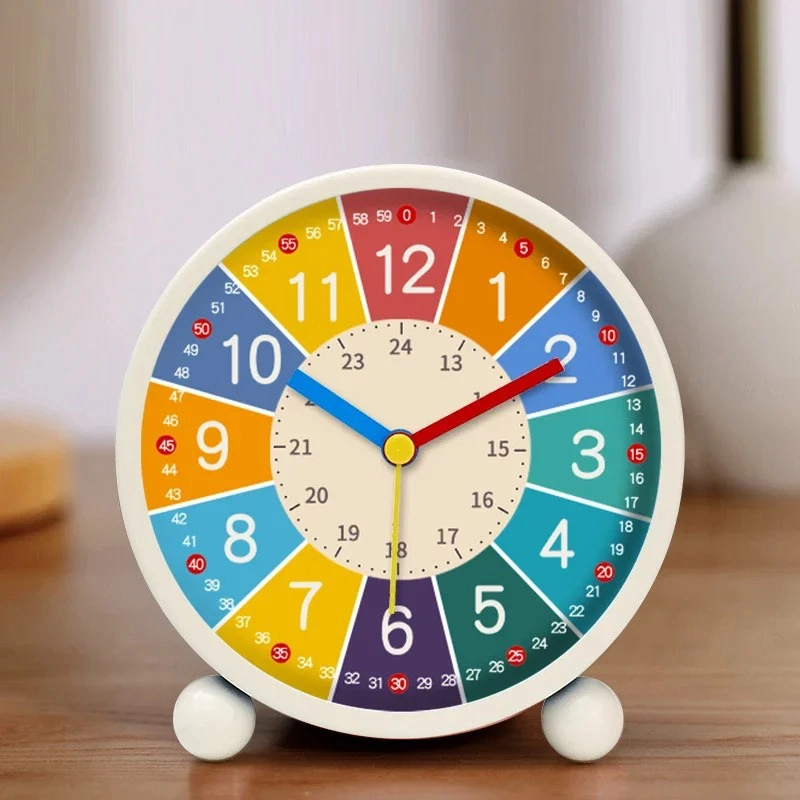 Réveil de bureau pour enfants, horloge silencieux – Image 6