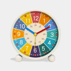 Réveil de bureau pour enfants, horloge silencieux