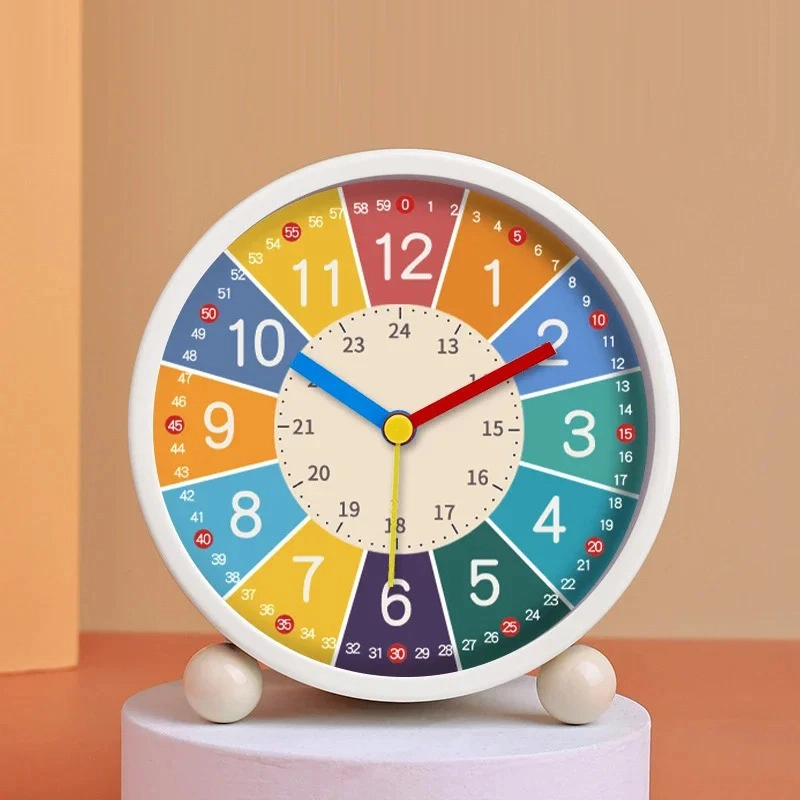 Réveil de bureau pour enfants, horloge silencieux – Image 2