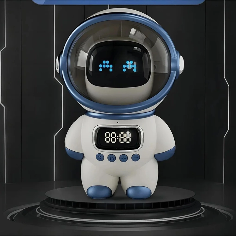 Enceinte réveil astronaute LED bluetooth – Image 2