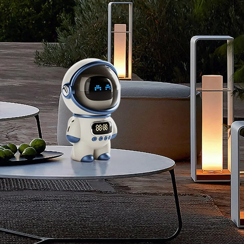 Enceinte réveil astronaute LED bluetooth – Image 5