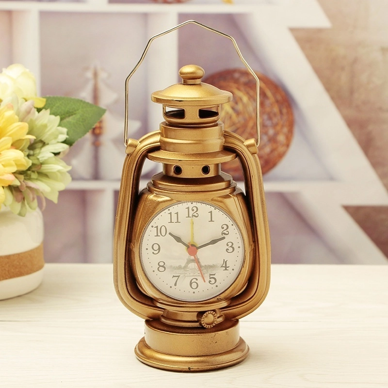 Réveil lampe à huile vintage décor – Image 2