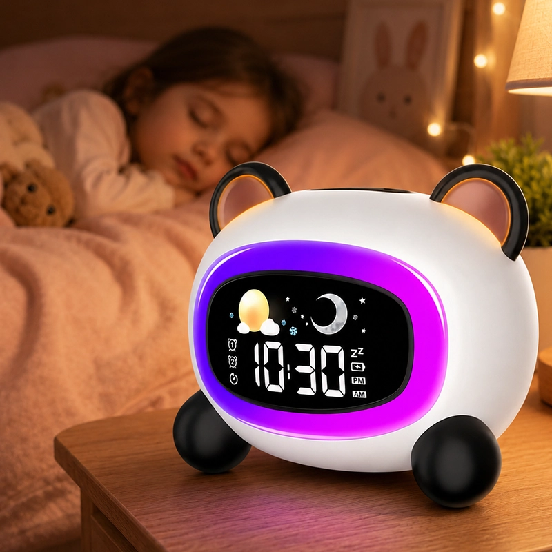 Réveil Éducatif Enfant Lumière Soleil Lune – Image 4