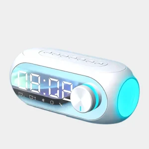 Réveil enceinte colonne bluetooth radio FM