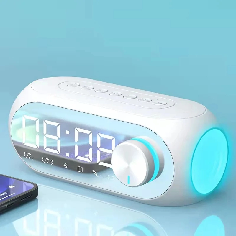 Réveil enceinte colonne bluetooth radio FM – Image 2