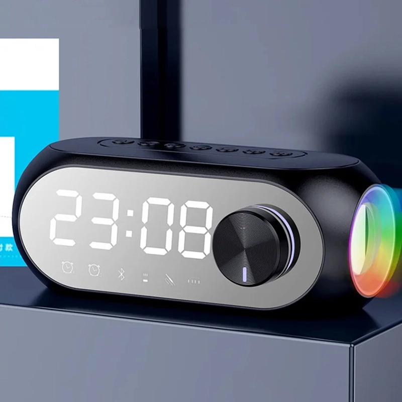Réveil enceinte colonne bluetooth radio FM – Image 3