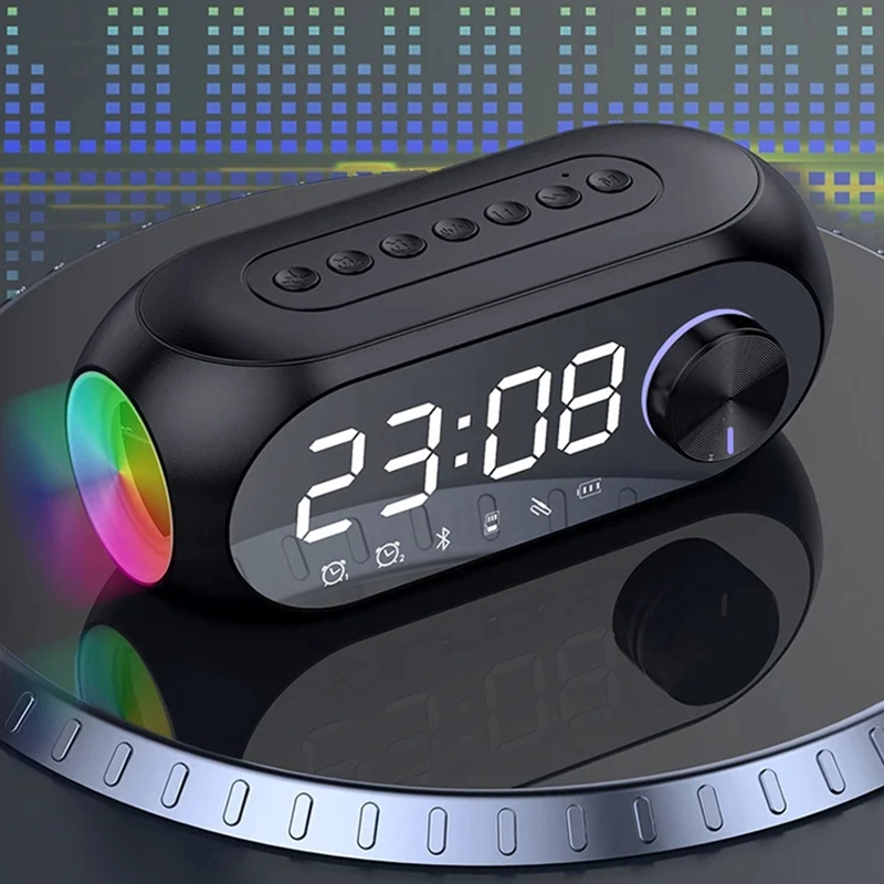 Réveil enceinte colonne bluetooth radio FM – Image 4