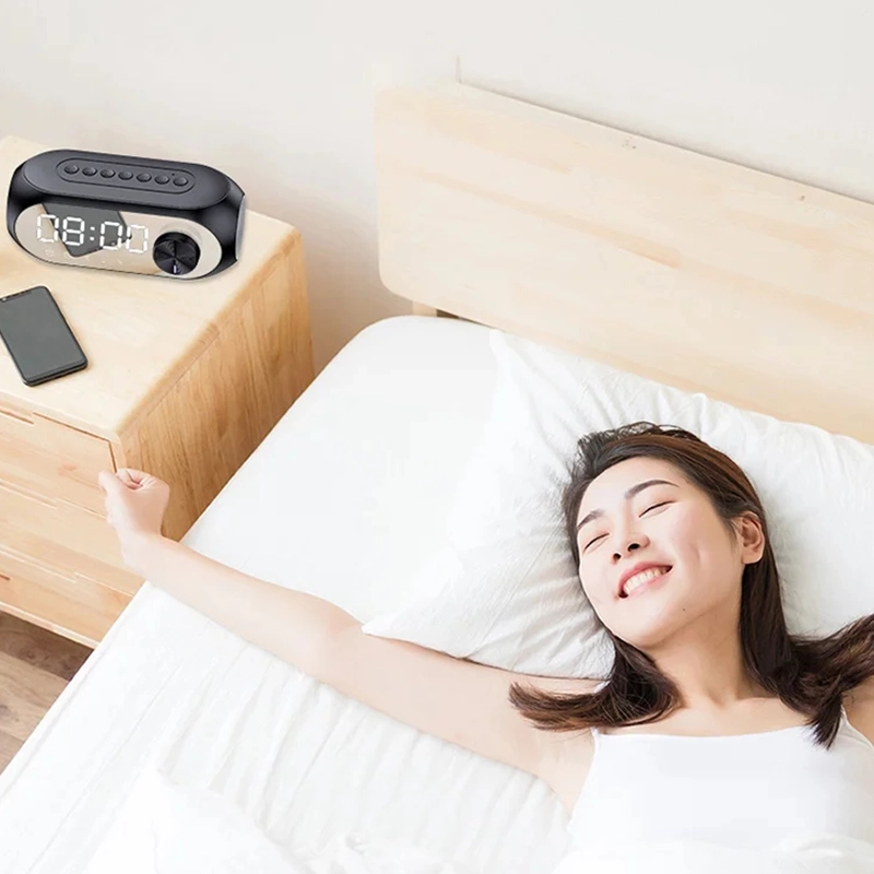 Réveil enceinte colonne bluetooth radio FM – Image 6
